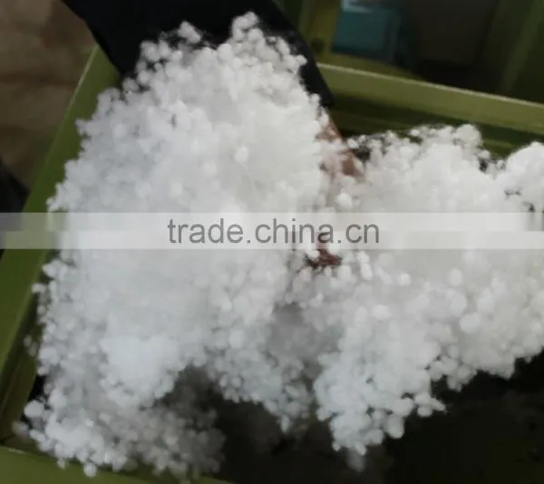 HFM-3000 Polyester Siliconized Fiber Ball Making Machine, Pearl Fiber Filling Machine photo-4