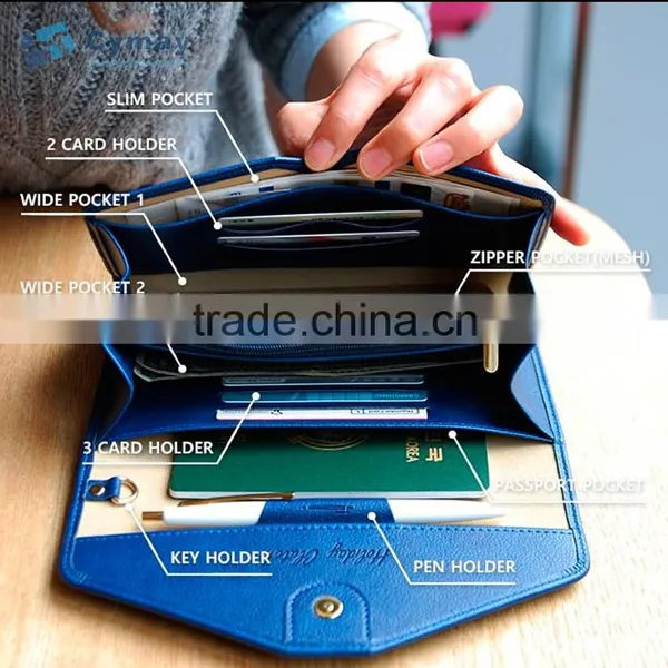 Ladies Coin Clutch Wallet and Purse Women Leather Purse photo-6