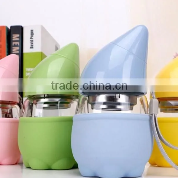 Creative Glass Bottle Silicone Cup Sleeve photo-5