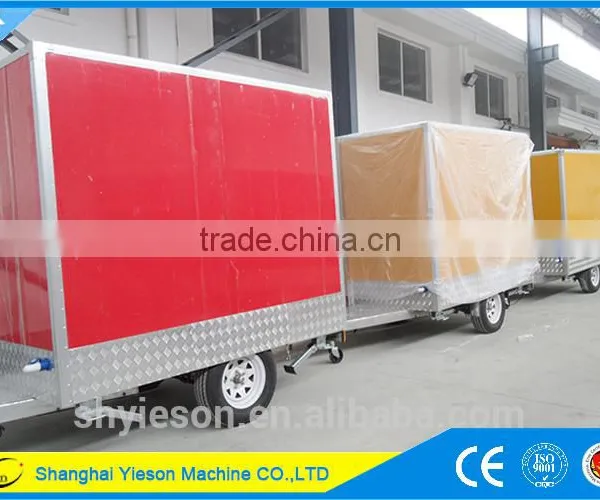 Electric Power Outdoor Food Kiosk, Churros Food Trailer/ Yieson Selling Food Cart Trailer photo-2
