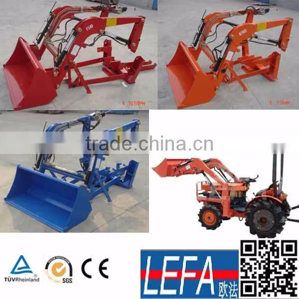 Small Power 4wd Farm Tractor With Front Loader Backhoe photo-4