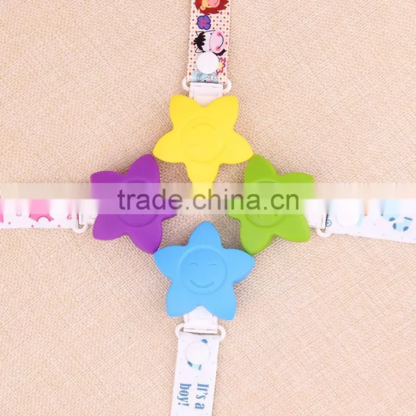 Baby Pacifier Chain Colorful Chain Cloth Material New Style photo-3