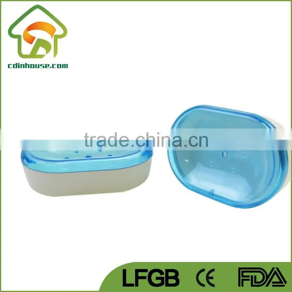 Keep Soap Dry Soap Dish Holder Case With Drain Hole photo-3