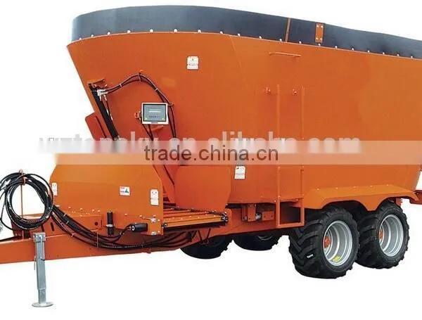 12-20M3 Vertical TMR Feeder Mixer Trail/fixed Feed Mixer photo-2
