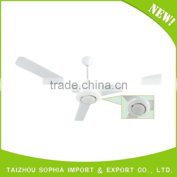 New Style Factory Directly Provide White Ceiling Fan Manufacturers in Taizhou photo-3