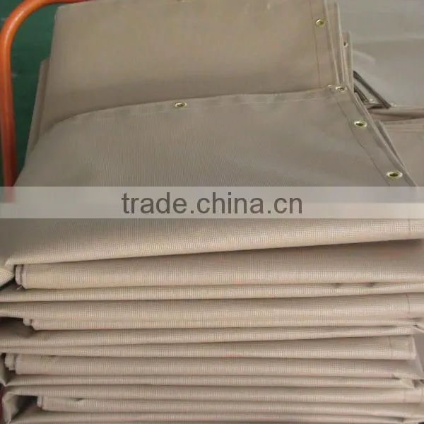 Japan Fireproof PVC Coated Mesh Outdoor Fabric Sheet for Construction / Privacy Screens / Scaffolding photo-5