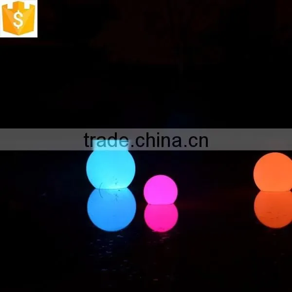 Plactic Floating Ball With Light Inside photo-3