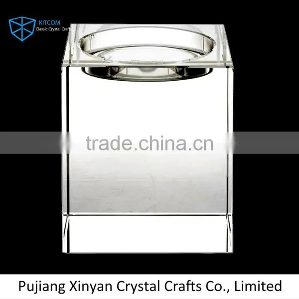 Factory Sale Unique Design Crystal Metal Candle Holder Fast Delivery photo-6