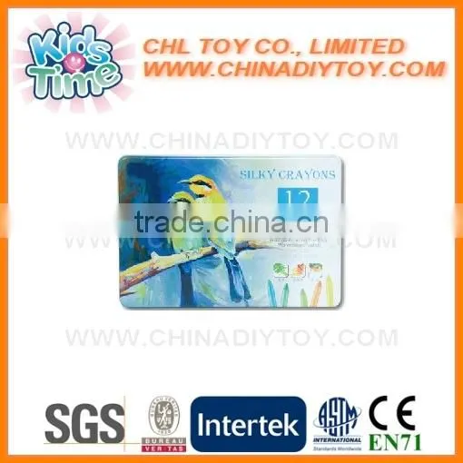 Eco Friendly Kids Safe Fancy Crayon, Wholesale Bright Color Super Slick Stick, Non Toxic Easily Clean Water Soluble Crayon photo-5