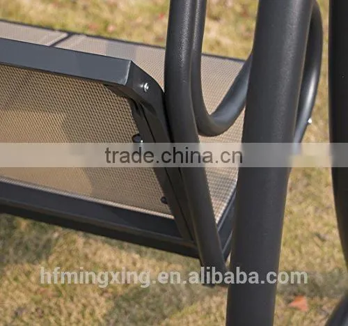 Outdoor Garden Yard 3 Person Canopy Swing Hammock Chair photo-6