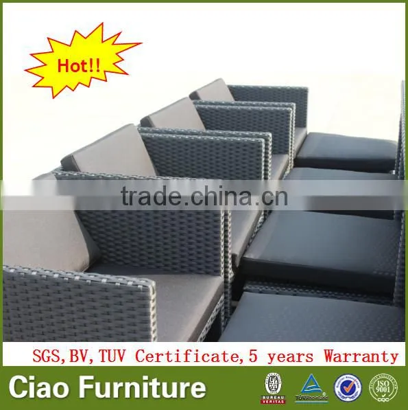 Home Garden 8 Seater Dining Furniture Cube Table and Chair photo-4