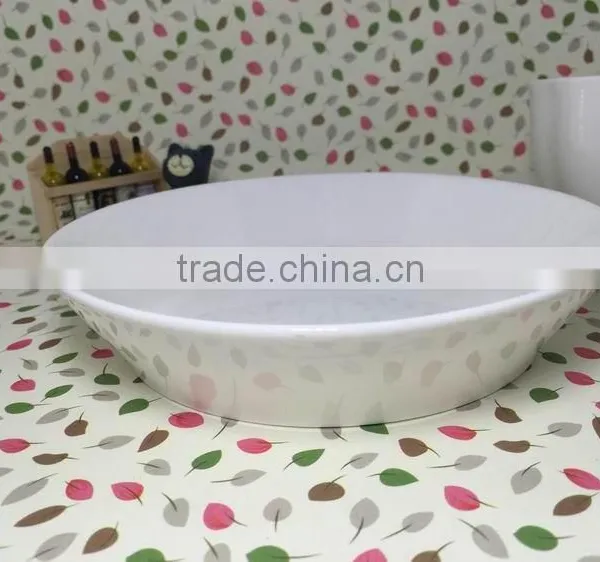 Hot Sale Chinese Bulk Stocked Dinner Ceramic Plate photo-2