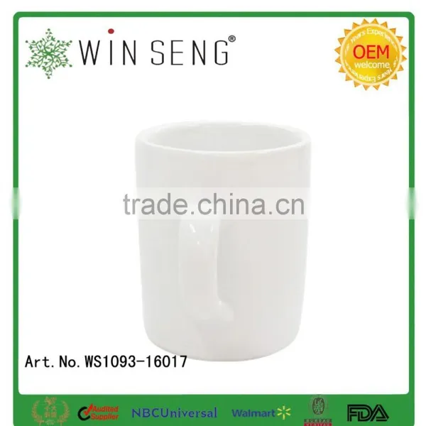 White Porcelain Common Shape Mug photo-3