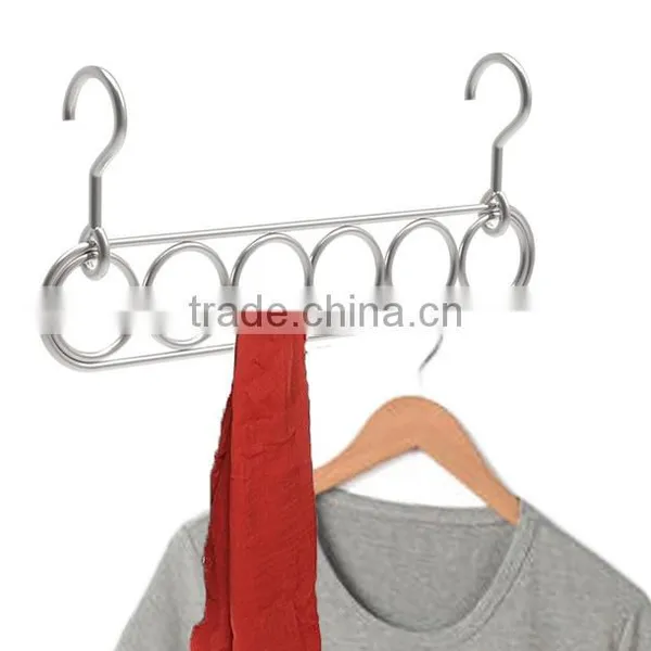 Decrative Metal Wire Hanger For Scarf / Belt / Tie photo-5