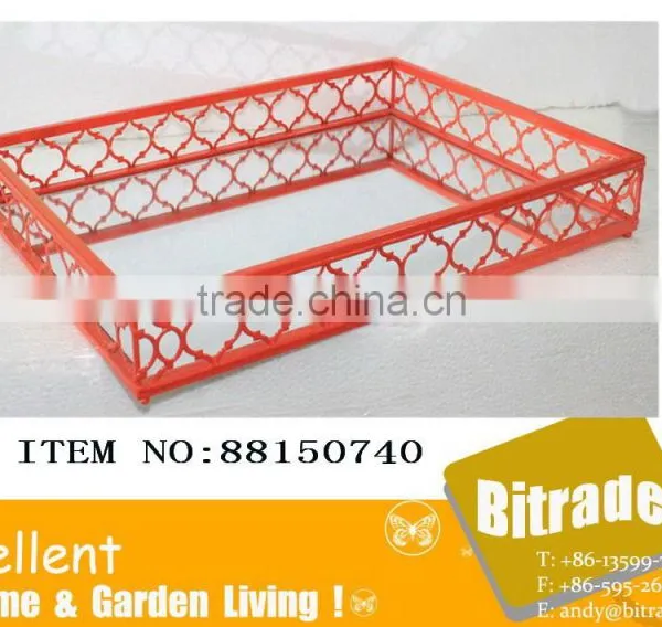 Metal Mirror Serving Tray photo-6
