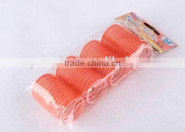 4P Ccolorful Plastic HAIR ROLLERS/Hair Tools/nylon Paster photo-2