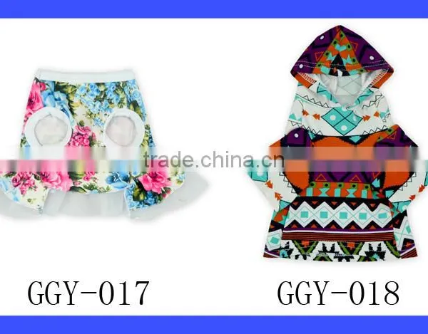 2016 New Design Cute Puppy Floral Dog Clothes Wholesale Small Dog Clothes Dog Clothes Bulk photo-6