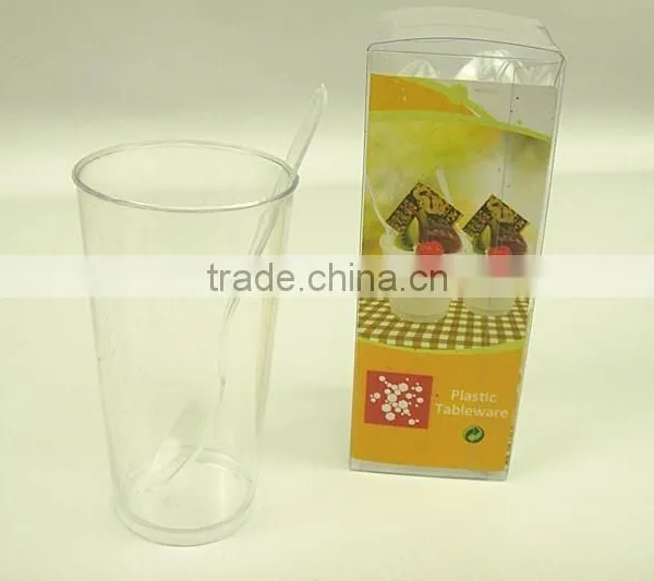 Plastic Transparent Fork photo-2