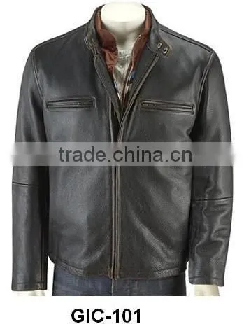 Men's Leather Jacket photo-3