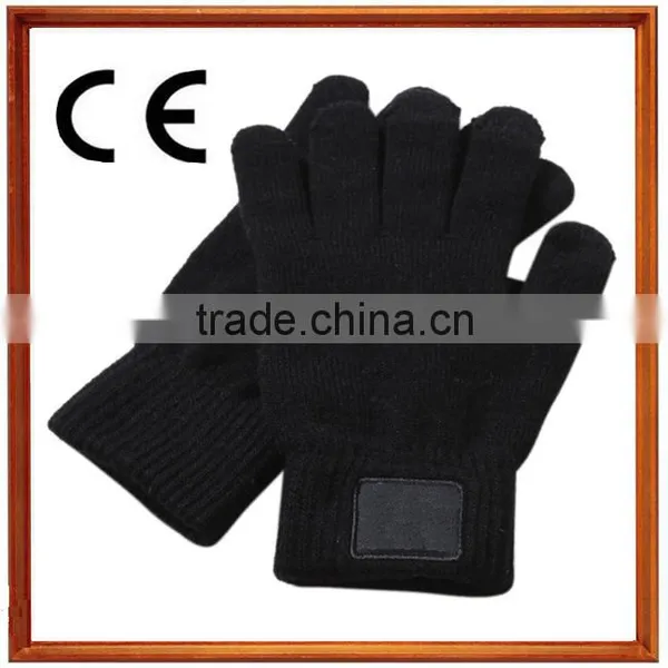 2017 New Men Classic Smart Phone Gloves New Arrival Men Hem-stitch Looply Fall Winter Thermal Cloth Touch Screen Gloves Mittens photo-5
