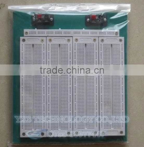 SYB-500 SYB-118*4 170mm*45mm PCB / Bread / Hole Four in One Solderless Board With 700 Position Points photo-2