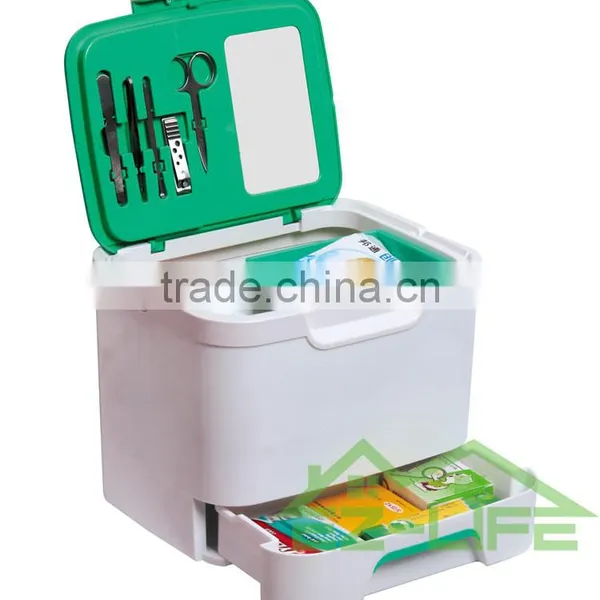 Hospital Medicine Plastic Pills Empty PP Portable Emergency Storage Box/kit/bag photo-2