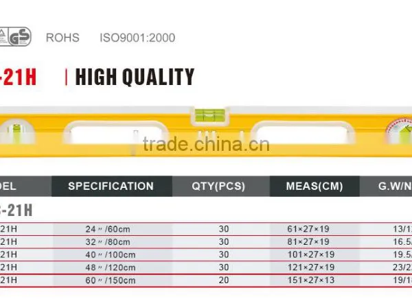 2016 New Professional Aluminum Ceiling Spirit Levels photo-2