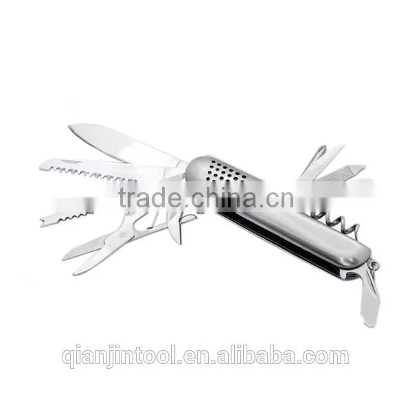 11PCS Useful Multifunction Knife Folding Knife Multifunction Pocket Knife With Stainless Steel Handle photo-3