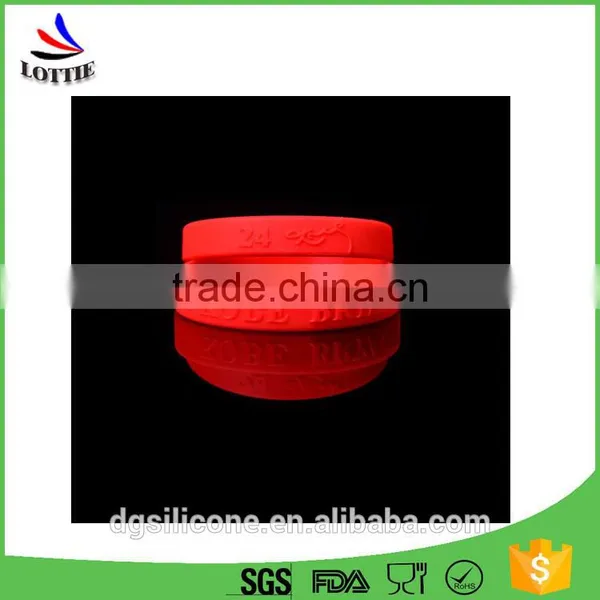 China Manufacturer BPA Free 100% Food Grade Silicone Wristbands photo-6
