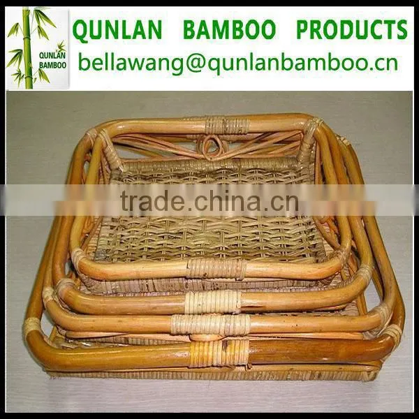 High Quality Bamboo Woven Baskets for Sale photo-2