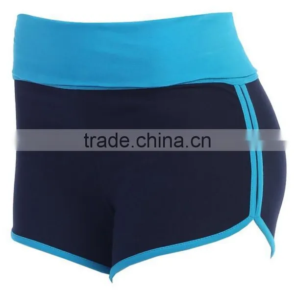 Cheap Sportswear Women and Juniors Athletic Jogging Tight Exercising Sexy Hot Yoga Running Shorts With Track Curves Trimming photo-5
