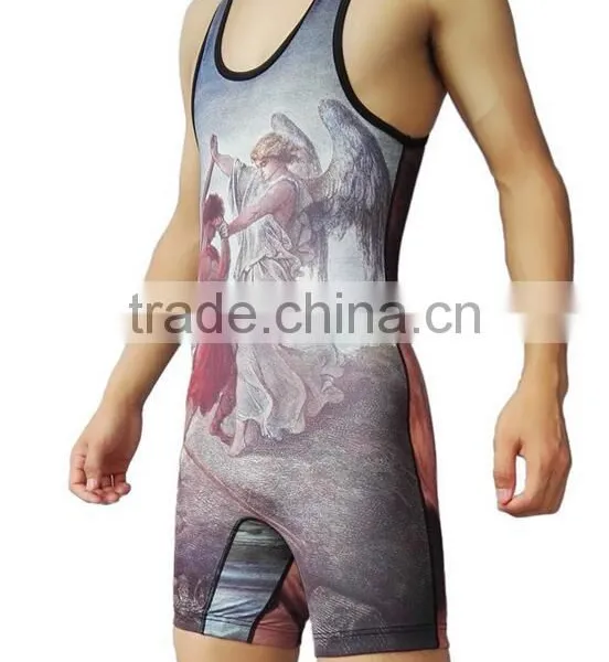 Custom Wrestling Training Wear /Sublimation Wrestling Wear/New Arrive Wrestling Wear photo-5