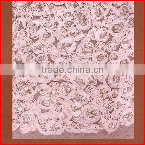 Sequins High Quality Fancy Party Evening Dress Fabric