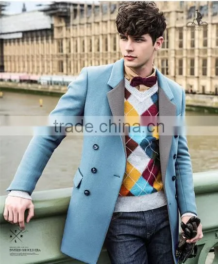 Vintagel Wool Men Coat Winter Coat photo-6