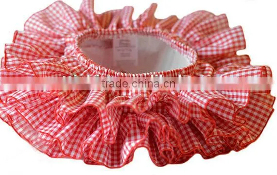 Baby Girl Summer Dress Whole Round Triple Ruffles Bloomer Skirt Baby Wear Clothes photo-6