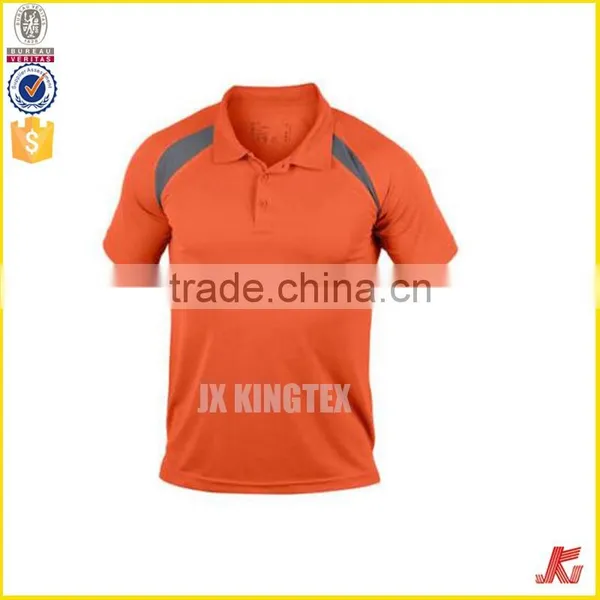Cool Dry Fit Plain Contrast Polyester Breathable Sports Polo Shirt photo-2
