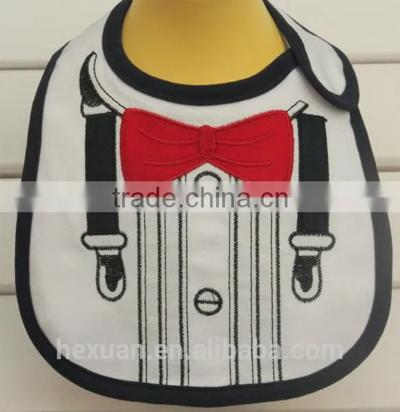 OEM or Stocked Infant Animal Waterproof Knitting Custom Print Bibs for Baby photo-3