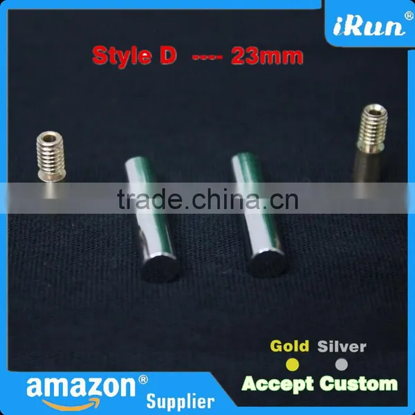 (MOQ:100pcs) Yeezy Lace Metal Round Tips - Yeezy Shoelaces Metal Endings - Mixed Color Yeezy Lace Cylinder Aglets photo-4