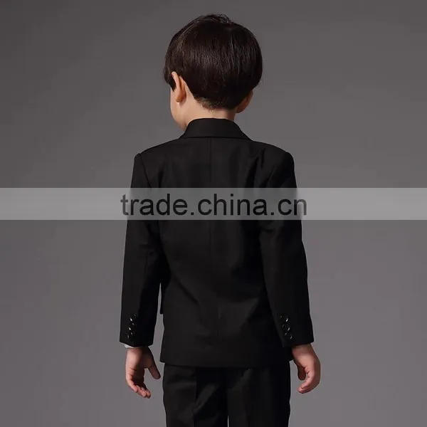 Korea Style Children Clothes Set For Wedding Black Suit For Ring Bearer Boys Clothing B-NB-CS905-18 photo-4