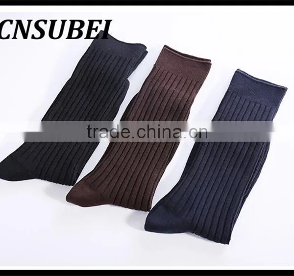 High Tube Sock Bulk Wholesale Socks Men Solid Color Cotton Socks photo-6