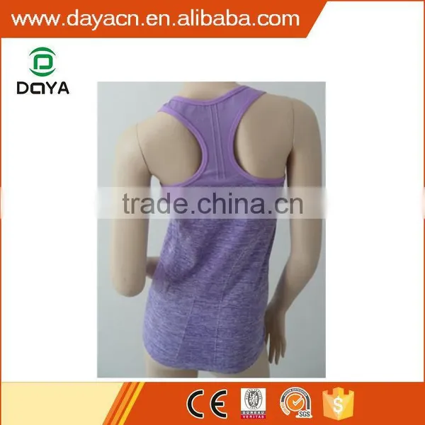 Ladies Seamless Sports Vest Running Vest Breathable Yoga Tank Top photo-2
