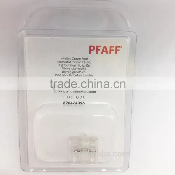 Pfaff Sewing Machines Invisible Zipper Foot, Pfaff #820474096 photo-3