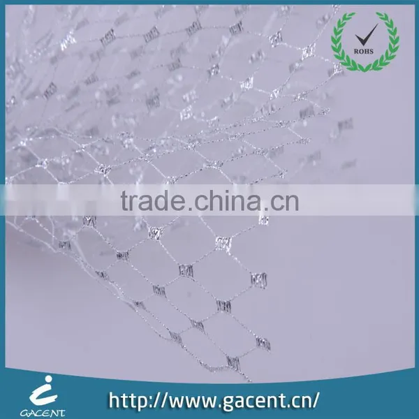 Knitting Bridal Bridcage Charming Wedding Tulle Mesh photo-3