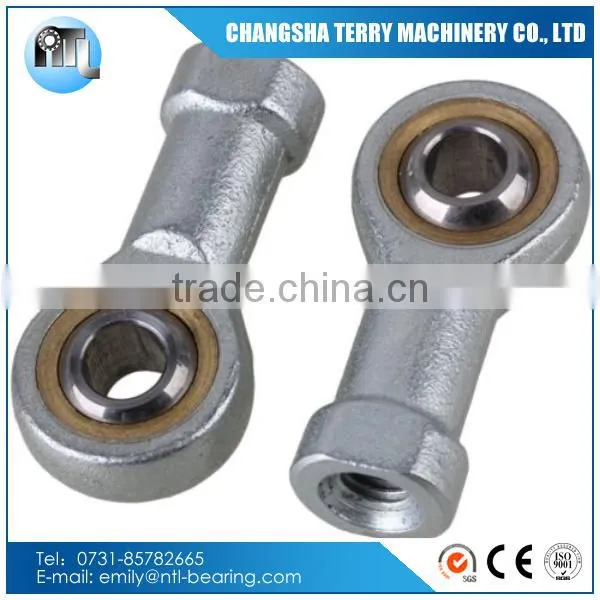 Female Metric 8mm Left Hand Self Lubrication Threaded Rod End Joint Bearing photo-2
