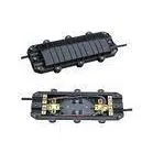Wall Mounted FTTH Access Network Fiber Splice Closures With 4pcs Cable Ports