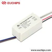100-240VAC 1A 1 Channel 1-10V Constant Voltage Dimmable Driver EUP12A-1W12V-1