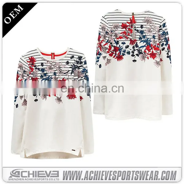 High Quality Sublimation Custom Polyester Knit Sweater photo-5
