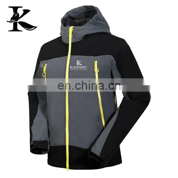 2016 OEM Outdoor Mens Hooded Winter Softshell Jacket photo-2