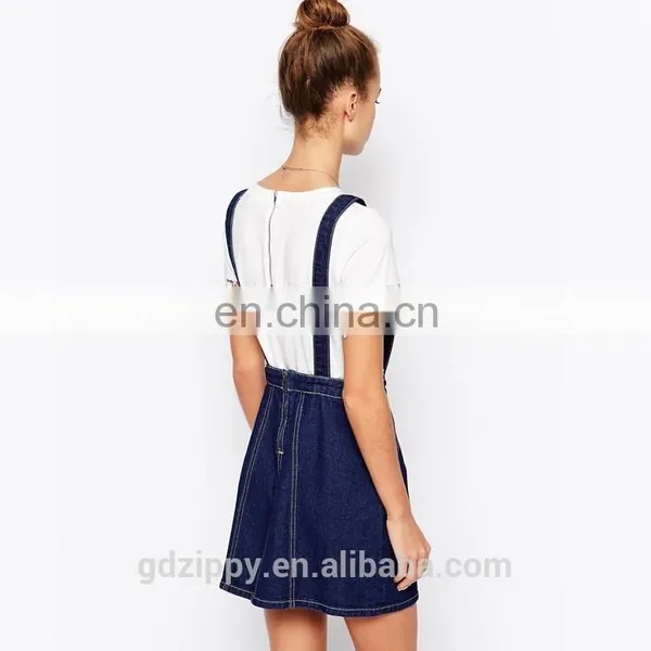 Express Dresses Glamorous Denim Pinafore Dress for Girls photo-4