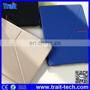 High Quality ROCK Flip Stand Smart Wake Sleep PU Leather Case for IPad Air 2 photo-3